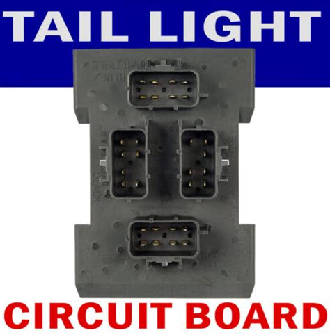 tail light junction box metal plate|tail light circuit board.